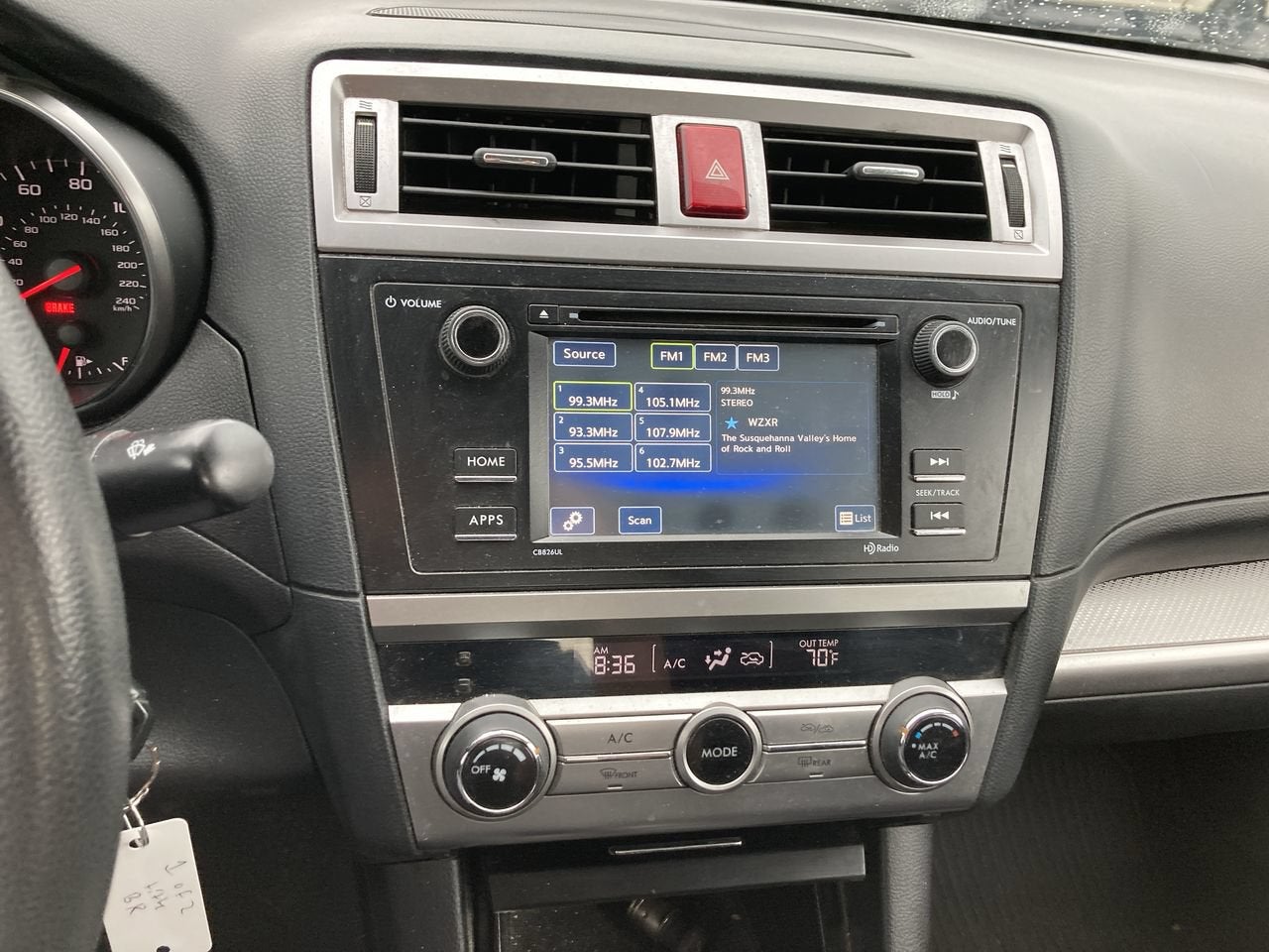 2017 Subaru Legacy 4DR SDN 2.5I