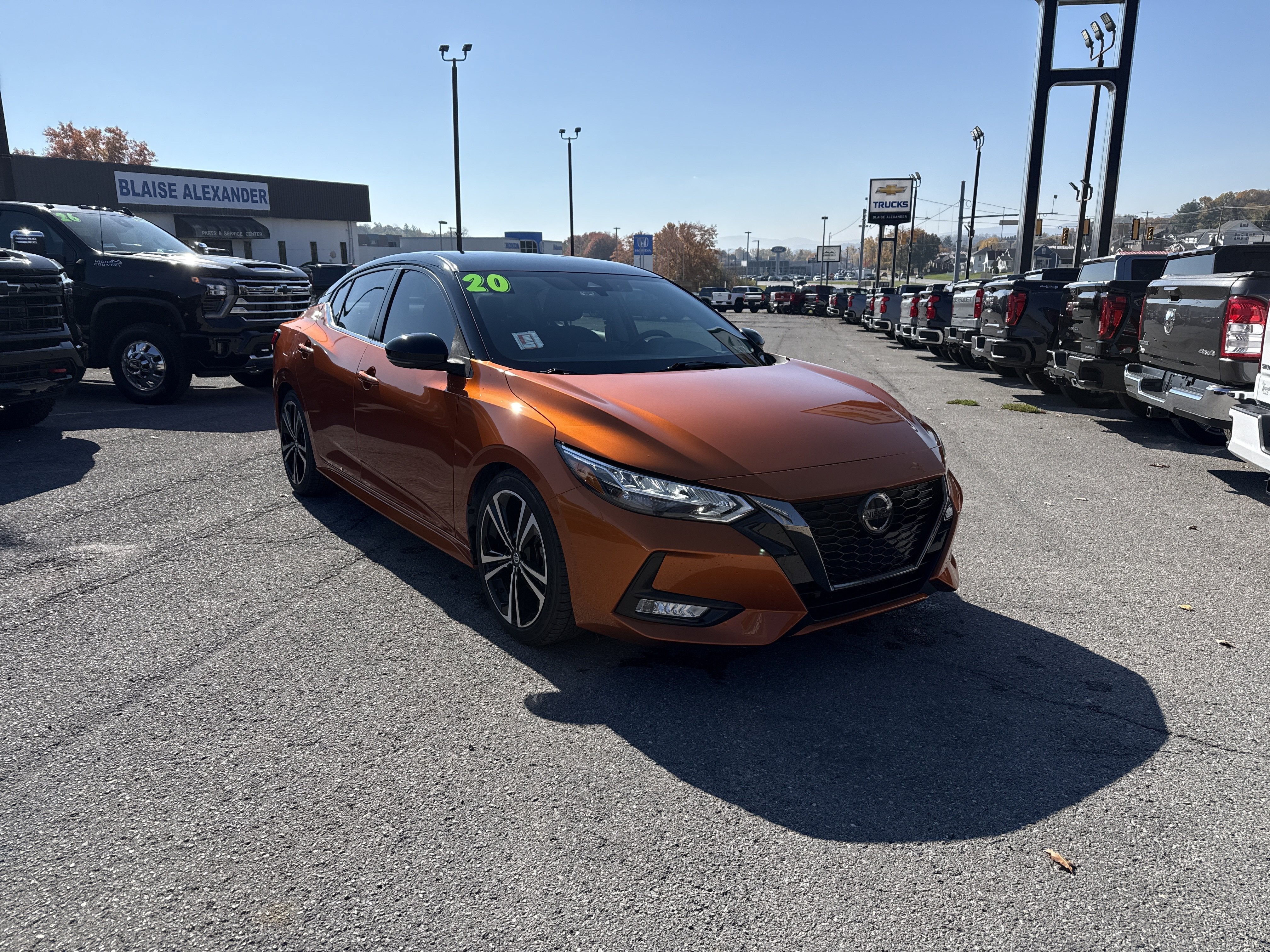 2020 Nissan Sentra SR