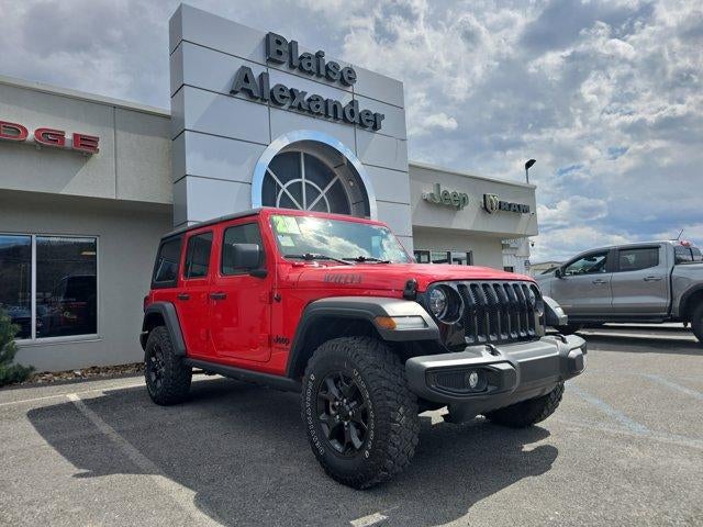 2022 Jeep Wrangler Unlimited Willys 4x4