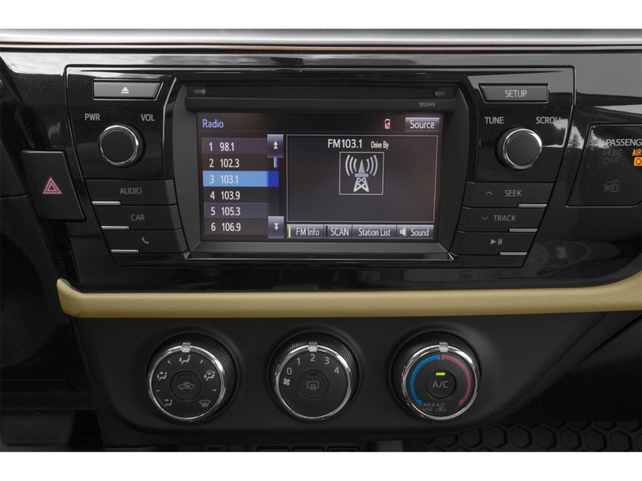 2015 Toyota Corolla 4dr Sdn Man L (GS)