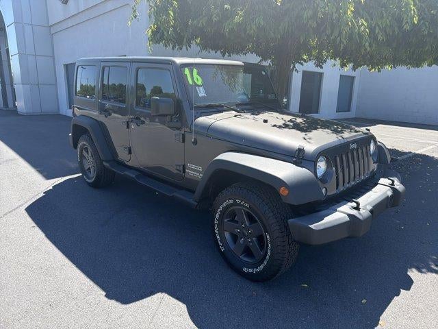 2016 Jeep Wrangler Unlimited 4WD 4dr Sport