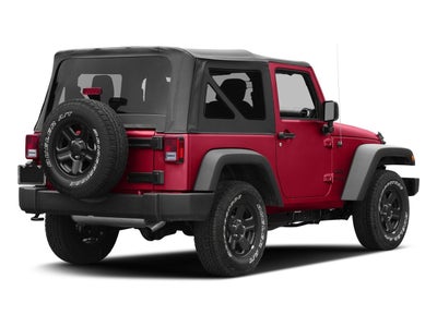 2016 Jeep Wrangler 4WD 2dr Willys Wheeler