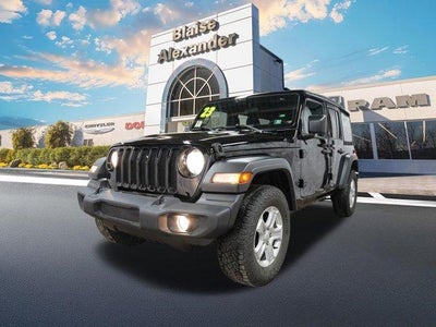 2023 Jeep Wrangler Sport S 4 Door 4x4