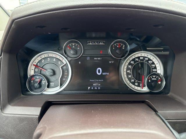 2015 RAM 3500 4WD Crew Cab 8 Ft Box Laramie