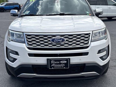 2017 Ford Explorer Platinum 4WD