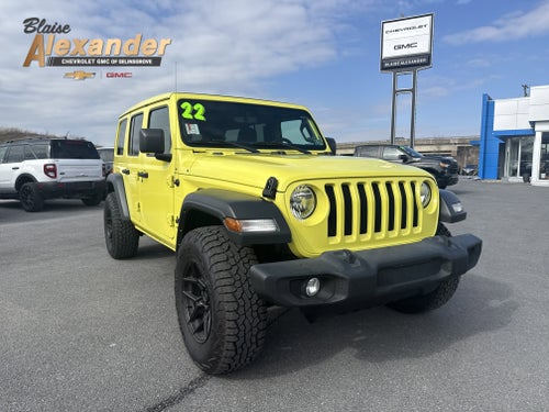 2022 Jeep Wrangler Unlimited Sport S